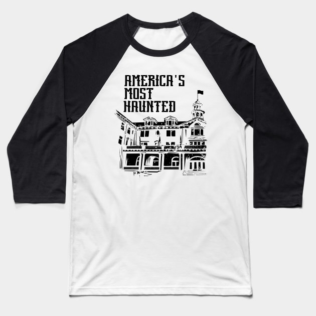 America's Most Haunted Baseball T-Shirt by Americas Most Haunted